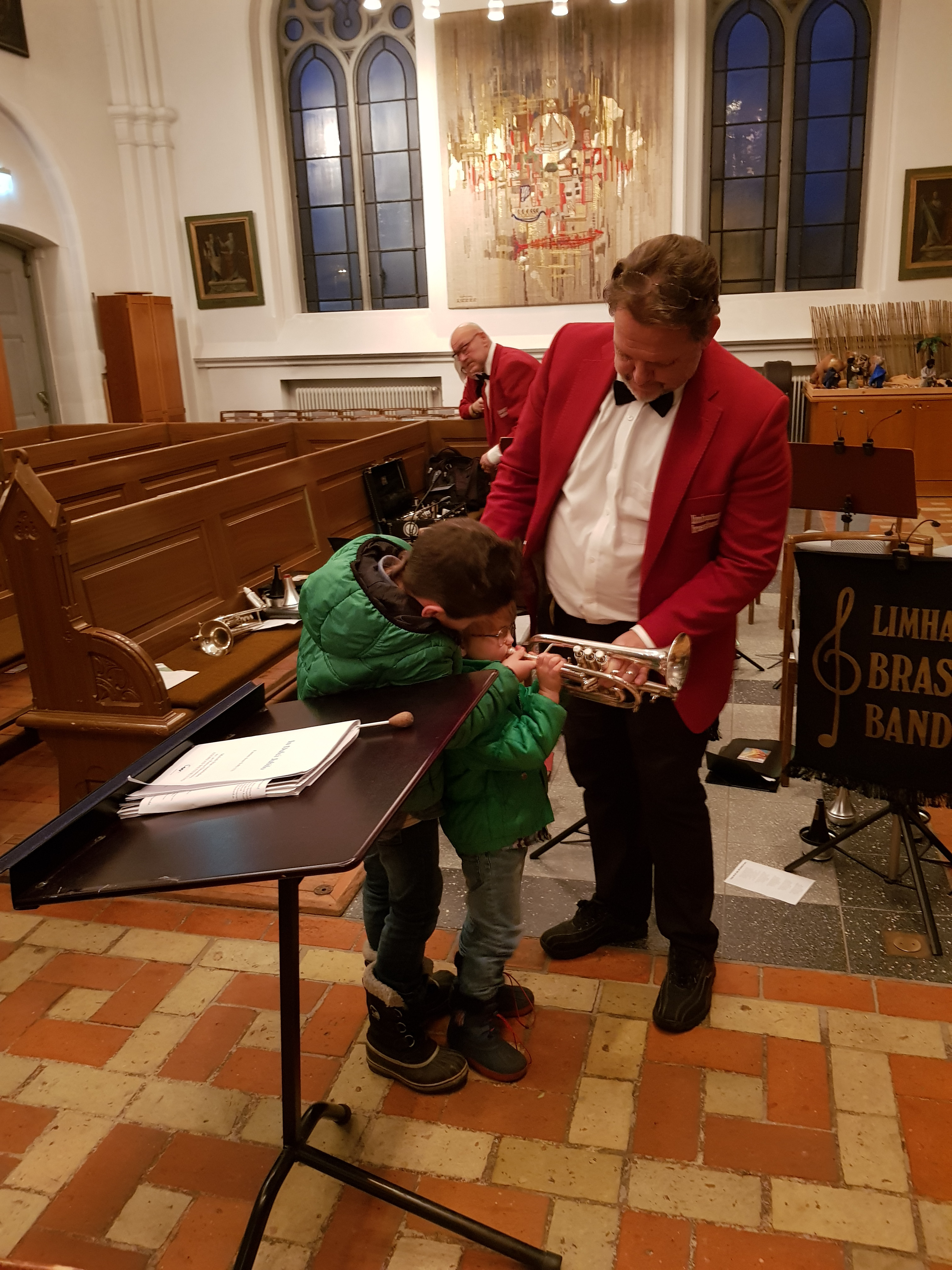 Nästa generation testar kornett